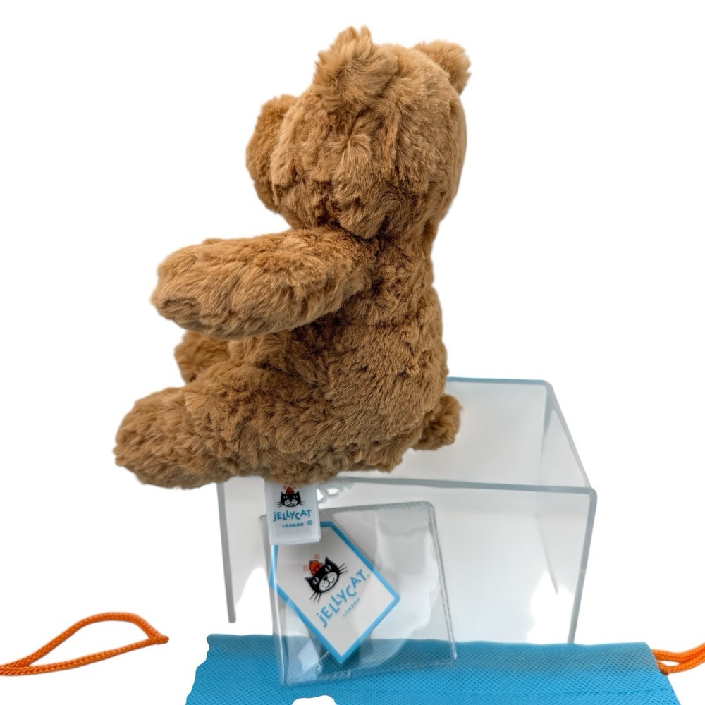 Jelly Cat London Tiny Bartholomew Bear NWT Brown - Picture 3 of 9